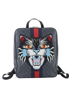 Gucci | Bags | Gucci Brocade Animalier Bow Backpack | Poshmark display picture 2